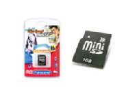 Transcend 1GB miniSD Card (RC-6016) Transcend 1GB miniSD Card (RC-6016)